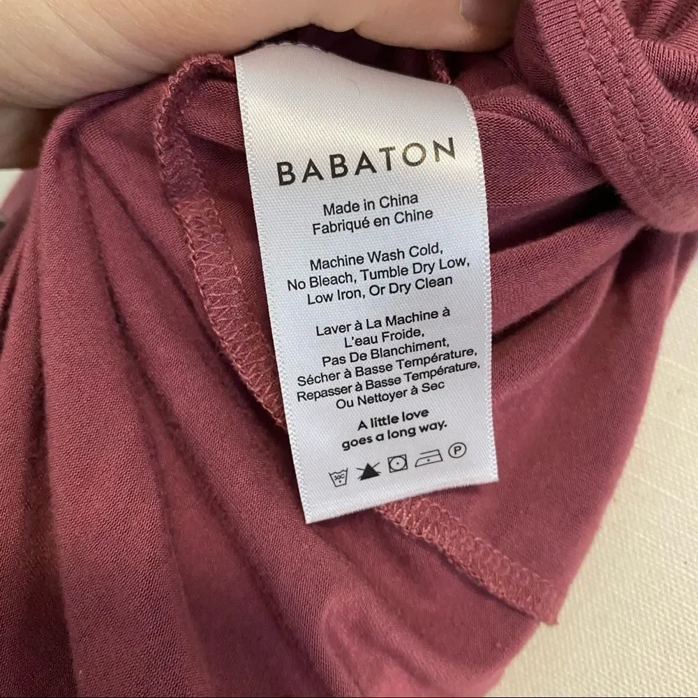 Aritzia Babaton Taddeo One Shoulder Tank Top Dark Mauve - Picture 10 of 13
